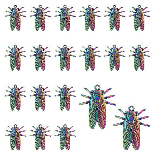 20Pcs Alloy Pendants