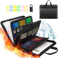 Important Document Organizer Folio Accordion File Organizer Expanding  Box with Zipper Labels 13 Pockets for Business Office ...