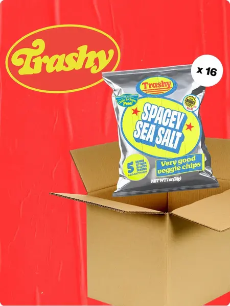Sea Salt Trashy Chips | Bundle: 16-pack