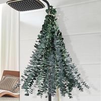 12 Pcs Dried Eucalyptus for Shower Hanging - 17'' Stems Green Home Decor, 100% Made from Fresh Eucalyptus Leaves, Bathroom Sh...
