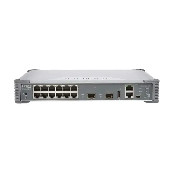 B-EX2300-C12T-3S-E Juniper EX2300-C Compact Ethernet Switch - 12 Ports - Manageable - Gigabit Ethernet, 10 Gigabit Ethernet -...