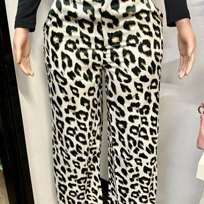 Neida Animal Print Pants
