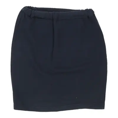 Iceberg Skirt - Medium Navy Cotton Blend | Size: medium