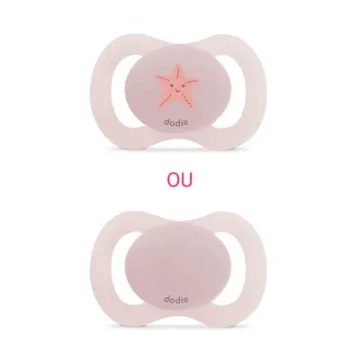 Dodie Anatomical Pacifier - 0-2 months - Pink (Random Pattern) - N4