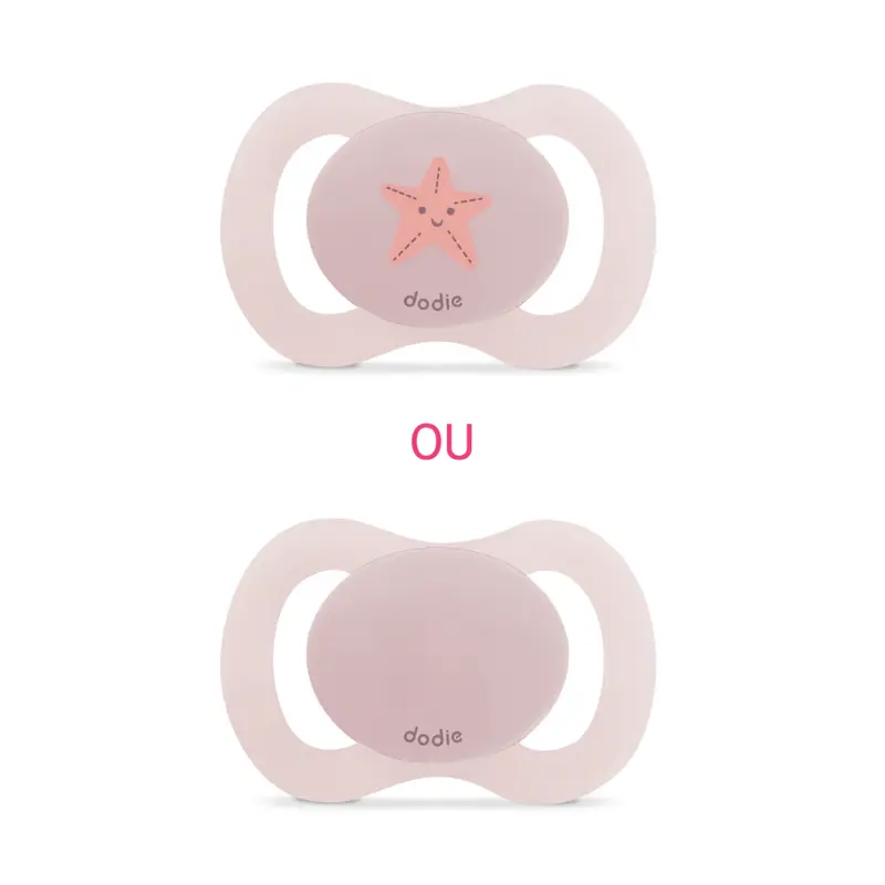 Dodie Anatomical Pacifier - 0-2 months - Pink (Random Pattern) - N4