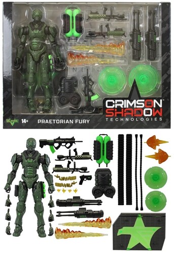 Action Force - Crimson Shadow - Praetorian Fury Deluxe Action Figure