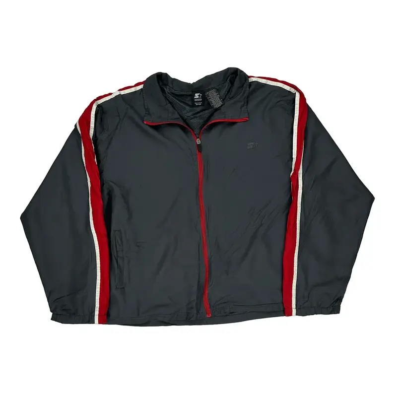 Starter Track Jacket - 2XL Grey Polyester