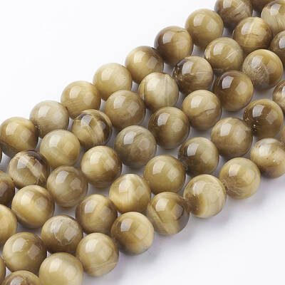 Natural Gold Tiger Eye Beads Strands