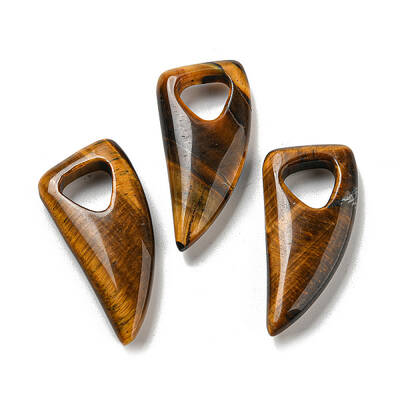 Natural Tiger Eye Pendants