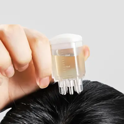 Scalp Applicator, 1 Count Liquid Comb for Hair Scalp Treatment, Essential Oil Liquid Guiding Massager Comb, Portable Hair Gro...