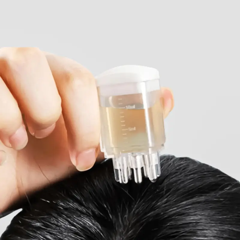 Scalp Applicator, 1 Count Liquid Comb for Hair Scalp Treatment, Essential Oil Liquid Guiding Massager Comb, Portable Hair Gro...
