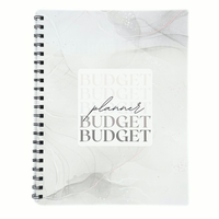 That Budget Babe 12 Month Undated Budget Planner with 116 Pages of Beginner Friendly Templates for Personal Finance Goal Sett...