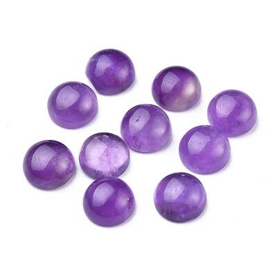 Natural Amethyst Cabochons