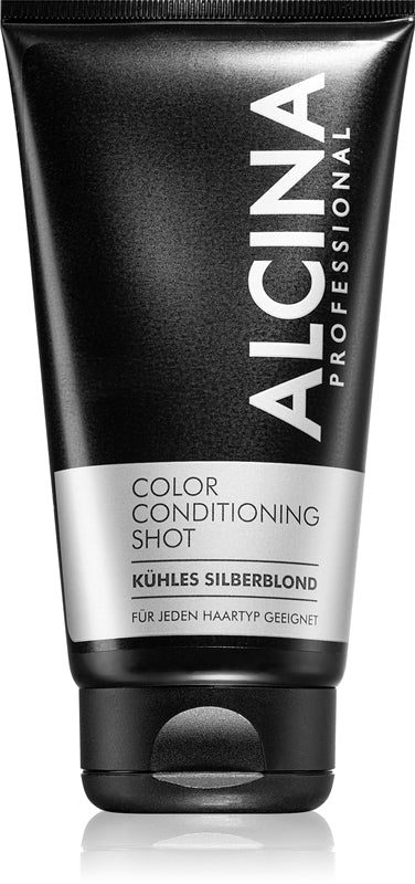 Alcina Color Shot Silver colored conditioner to enhance hair color Cold Silver Blond 150 ml