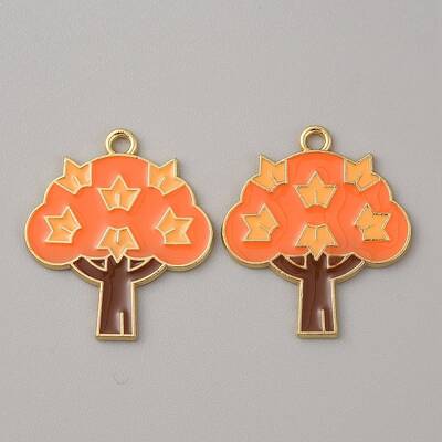 Thanksgiving Day Alloy Enamel Pendants