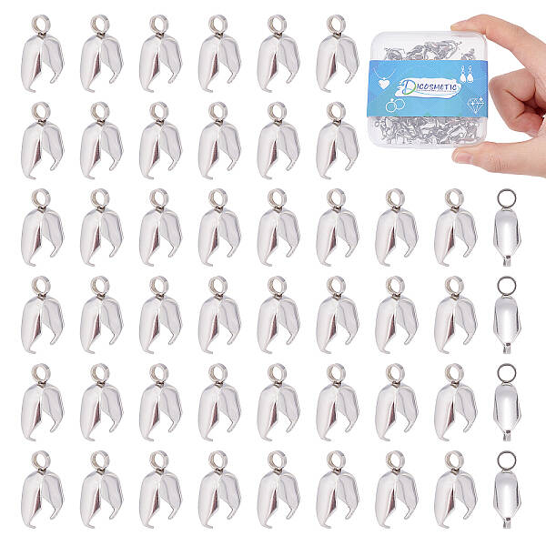 100Pcs 304 Stainless Steel Pinch Bails