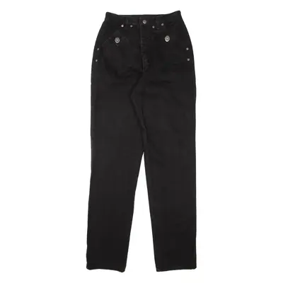 ROUGHRIDER Womens Jeans Black Regular Mom 90s W26 L34
