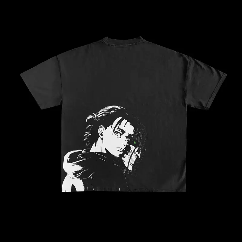 Eren Tee (Heavyweight Cotton) Casual Style Anime Inspired