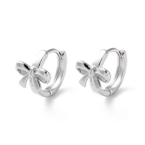 Brass Hoop Earrings