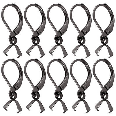 50Pcs 304 Stainless Steel Leverback Earring Findings