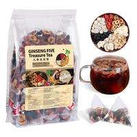 Organic Kidney Tea Ginseng Five Treasure Tea – Premium Herbal Blend for Wellness, Detox & Vitality | Traditional Natural He...