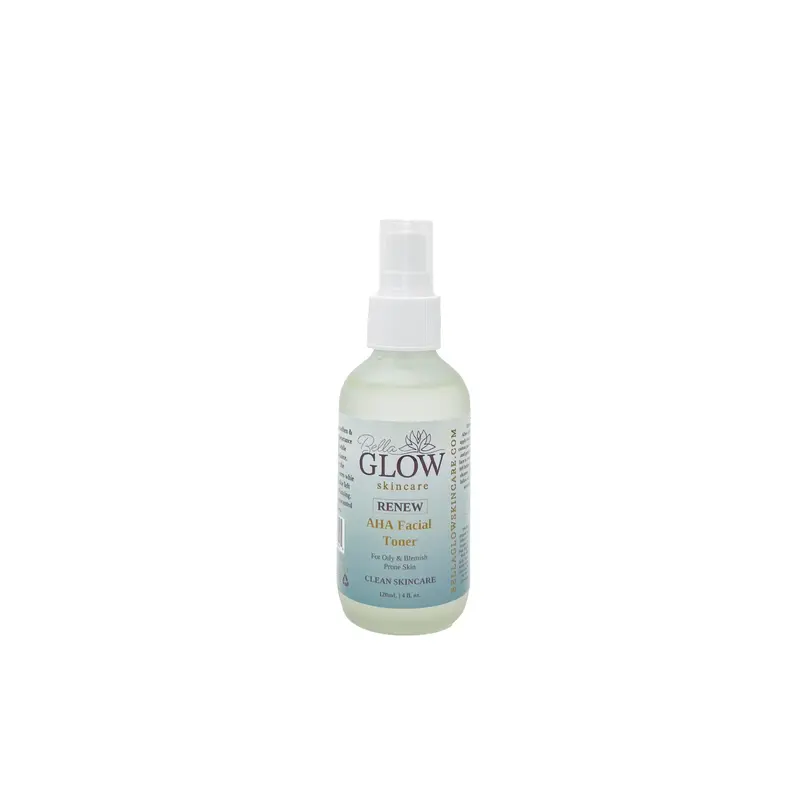 RENEW AHA Facial Toner - Bergamot | Great for Oily Skin or Blemish Prone