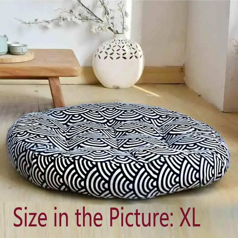 Round Thickened Cat Sleeping Mat, All Year Universal Pet Rest Cushion, Soft and Comfy Sleeping Mattress Great for Cat Kennel ...