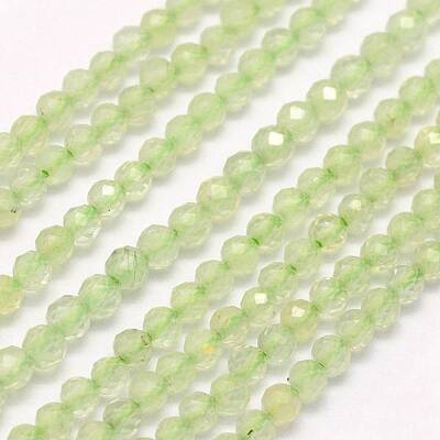 Natural Prehnite Beads Strands