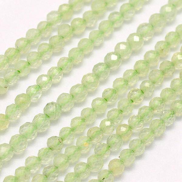 Natural Prehnite Beads Strands