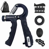 Hand Grip Strengthener Kit 5 Pack Forearm Grip Adjustable Resistance Hand Gripper, gripper ,forearm veins,Finger Exerciser, F...