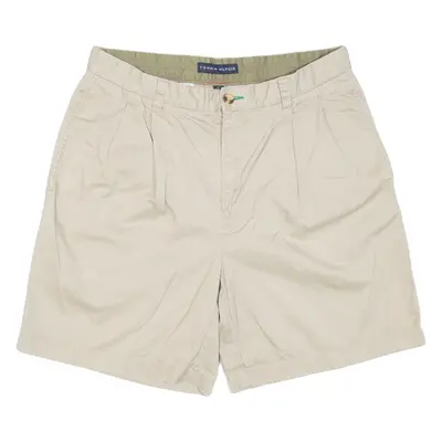 TOMMY HILFIGER Mens Chino Shorts Beige M W34