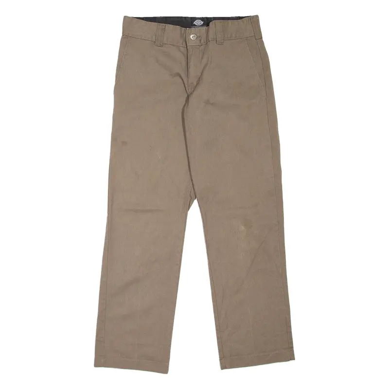 DICKIES 67 Collection Workwear Mens Trousers Grey Regular Straight W30 L27