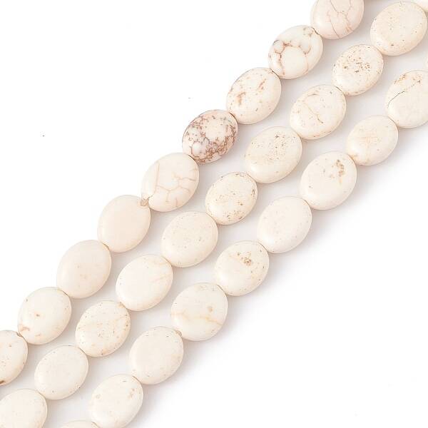 Natural Howlite Beads Strands