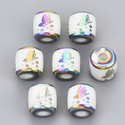 Electroplate Glass Beads