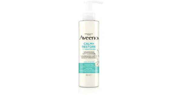 Aveeno Calm+ Restore Skin Cleansing Gel (Nourishing Oat Cleanser) 200ml