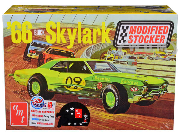 Skill 2 Model Kit 1966 Buick Skylark Modified Stocker 1/25 Scale Model by AMT