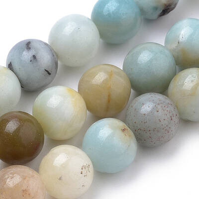 Natural Flower Amazonite Beads Strands