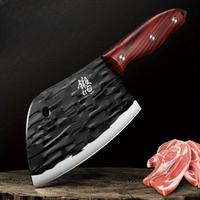 Multifunctional Forged Kitchen Knife, Stainless Steel Cutting Knife for Vegetable & Meat,  Ideal Kitchen Accessories Gift.