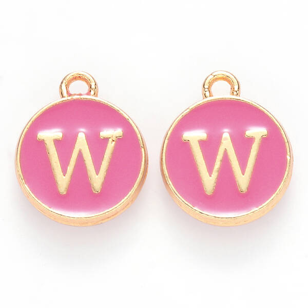 Golden Plated Alloy Enamel Charms