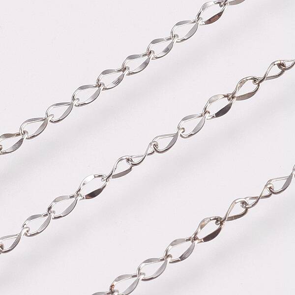 Tarnish Resistant 304 Stainless Steel Twisted Chain Curb Chains