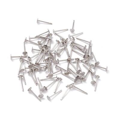 Non-Tarnish 304 Stainless Steel Stud Earring Findings