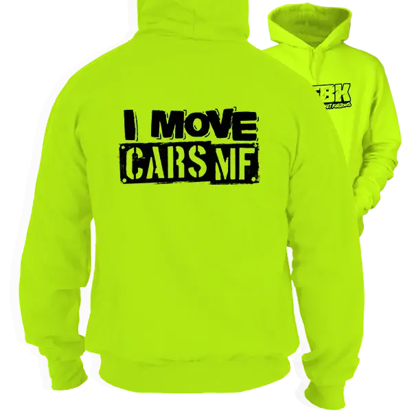 Fun Bucket Kustoms - Trash Into Treasures - Safety Hi-Vis Hoodie Workwear
