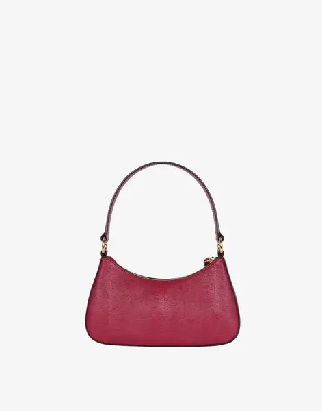 Luxe Mini Shoulder Bag | Color: Black Croco