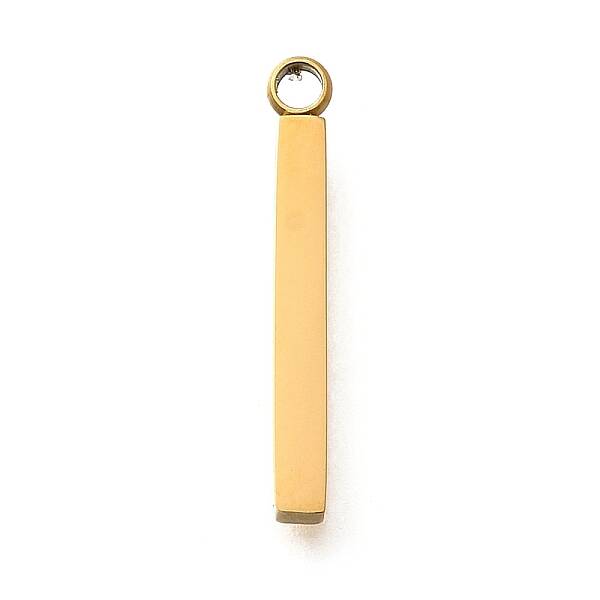 304 Stainless Steel Rectangle Pendants
