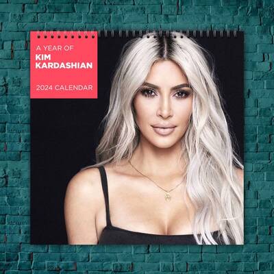 Kim Kardashian Calendar 2024 | Kim Kardashian 2024 Celebrity Wall Calendar Gift