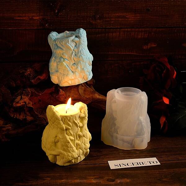 Snake DIY Silicone Candle Holer Molds