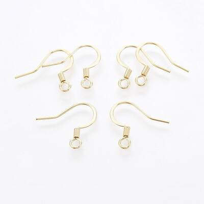 316 Surgical Stainless Steel French Earring Hooks