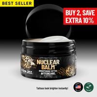 Nuclear Balm Tattoo Brightening Cream – Instantly Revives Tattoos | Tattoo Aftercare for Fresh & Old Ink | 100% Vegan | Tre...