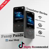 Al Language Translator Device | No Additional Charges | Translation Does Not Require a Signal Source | Translate 138 Language...