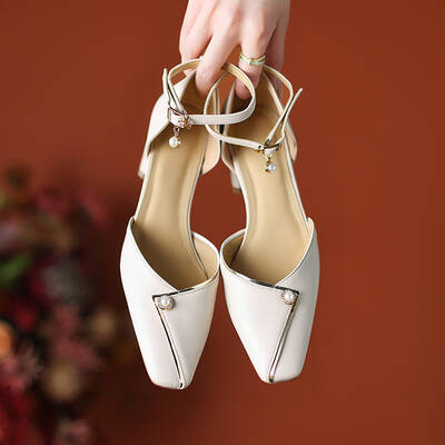 CHIKO Josiane Square Toe Block Heels Pumps Shoes